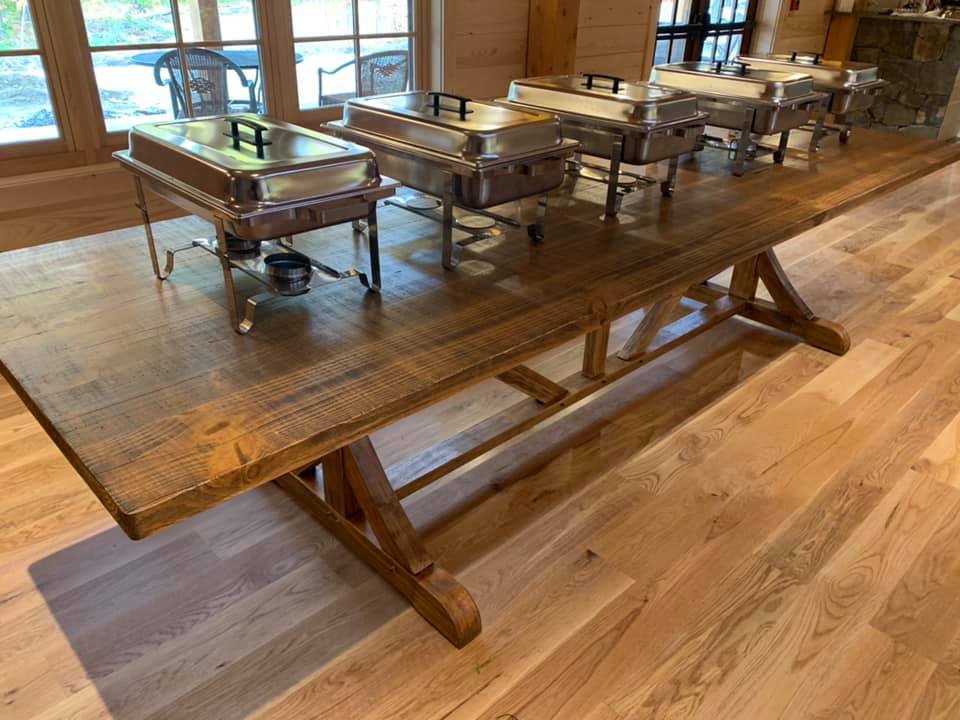 creations dining room tables